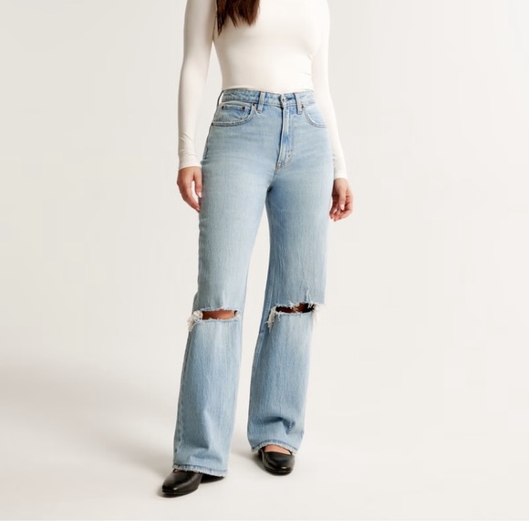 Abercrombie & Fitch Denim - ABERCROMBIE JEANS CURVE LOVE